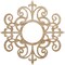 Ekena Millwork Dijon Wood Fretwork Pierced Ceiling Medallion, Red Oak, 22"OD x 7 1/8"ID x 3/8"T CMWP22X22X0375DIRO - alternate 1